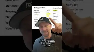 Ежемесячный ипотечный платеж при покупке дома стоимостью 450 тыс. долларов | Кредит для ветеранов