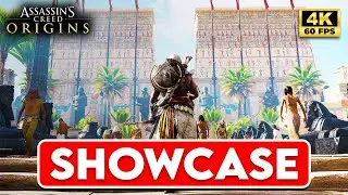 Assassin's Creed Origins | Gameplay Showcase【4k 60fps】