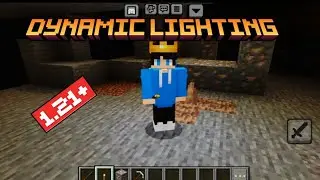 Dynamic Lighting 1.21+| Minecraft bedrock|
