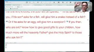 KEEP ON ASKING HIM FOR GOOD THINGS