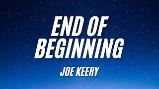 Joe Keery- End of beginning Lyric Video #Joe Keery #endofbeginning #lyrics 