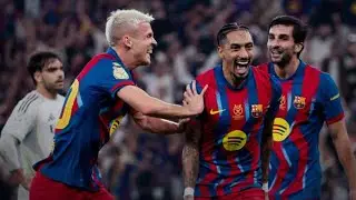 Barcelona Vs Real Madrid 3-2 - All Goals & Extended Highlights - Super Cup Final 2026