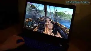 SAGER NP9380-S (CLEVO P370SM3) Assassin's Creed 4: Black Flag Gameplay FullHD