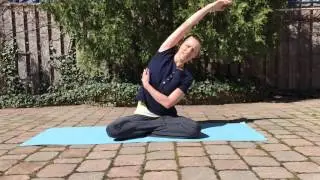 #39 Seated Side Bend Stretch