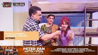 EL TELON DIGITAL EN LA FUNCION DE PRE-ESTRENO DE PETER PAN HASTA LAS PATAS (PART. 1)