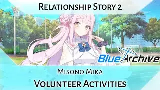 Mika Relationship Story 2 - Volunteer Activities (Blue Archive)