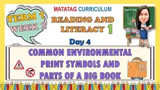 READING AND LITERACY 1 QUARTER 1 WEEK 2 DAY 4 | COMMON ENVIRONMENTAL SYMBOLS | MATATAG