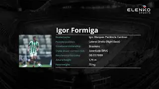 Igor Formiga - Lateral Direito (Right Back) - 2025