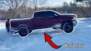 Двигатель Cummins при минусовых температурах (-32°)