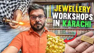 Biggest Gold Workshops of Karachi 💍 Sonay Pe Sohaga! Khaas Ladies Kay Lye  Vlog 🥰 How Its Made?