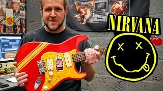 Kurt Cobain Nirvana Inspired Stratocaster Build - Grunge Caster