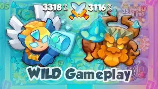 WILD Gameplay - INQUISITOR vs TREANT - RUSH ROYALE