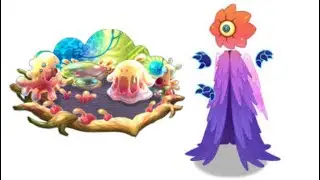 Auglur all sounds|my singing monsters #alien #msm #flower #music