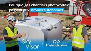 Why Solar Construction Sites Are Switching to Autonomous Drones | Experience of Photom Services (FR)