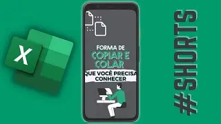Copiar e Colar  Valores no Excel com a &Aacute;rea de Transfer&ecirc;ncia #SHORTS