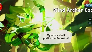 Анимация печенья Wind Archer Gacha🍃 | Cookie Run Kingdom