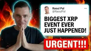 THE BIGGEST XRP EVENT EVER JUST HAPPENED!!!! (RAOUL PAL CONFIRMS)