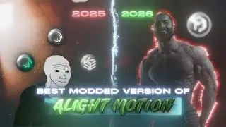 BEST MODDED VERSION OF ALIGHT MOTION (TOJI MOTION) 🗿🔥
