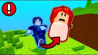 AKU MENEMUKAN ANAK YANG BERNAMA OKIN TAPI || KICK THE BABY #roblox