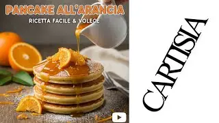 Soft and fragrant orange pancake recipe 🍊