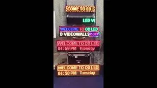 OD LED SCROLLING LED DISPLAY