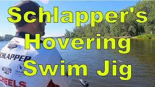 Pat Schlapper's HOVERING Swim Jig for BASS