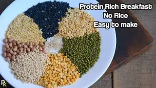 No Rice Protein Rich Filling Breakfast-Weight Loss Healthy Breakfast-Dinner Recipe-Weight Loss Dosa