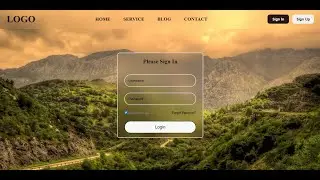 Best HTML & CSS Project for Beginners &ndash; Landing + Login Form!