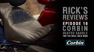 Corbin Heated Saddle/Seat for 2018+ Gold Wing Tour | Rick's Reviews Episode 18 | WingStuff.com