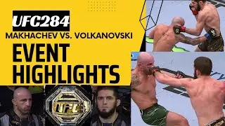 UFC284 Makhachev vs. Volkanovski | EVENT HIGHLIGHTS💪🔥