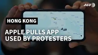 Apple pulls Hong Kong app used by protesters after China warning | AFP
