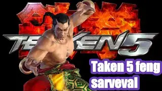 Tekken 5 feng sarvival gameplay /////////Raheel khoker