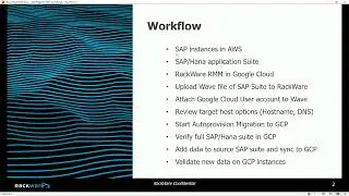 Migrate AWS workloads to GCP with RackWare