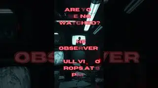 Creepy Surveillance Room Secrets Revealed 📹👀 | The Observer Drops at 8 PM!