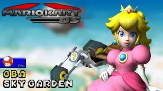 Mario Kart DS - 50cc - Peach - Zipper - GBA Sky Garden | Ep. 3359