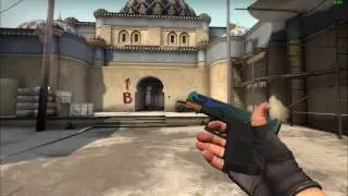 StatTrak&trade; battle scared Glock-18 | Bunsen Burner skin showcase (CSGO)