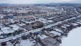 Чунский Иркутская обл. Вид сверху .22.04.23г.
