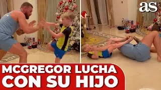 MCGREGOR lucha contra su HIJO: el JIUJITSU del ni&ntilde;o alucina al mundo UFC