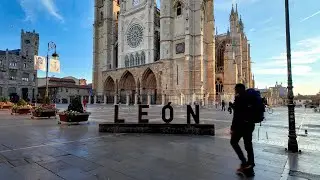 Camino de Santiago.Camino del Salvador Etapa Leon La Robla