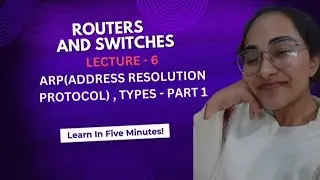 Lecture - 6 ARP | Full Explained with example | Types of ARP | PTU Exam | Gate