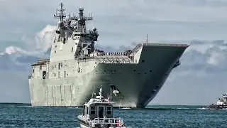 Australian Navy Ships Arrive At Pearl Harbor For RIMPAC 2016