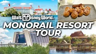 Let's Go on A Disney World Monorail Resort & Food Tour! What's Our Favorite Monorail Resort?