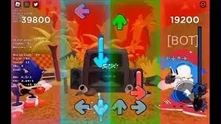 FNB too slow encore FNF lyrics (made by @rockstarfreddyofficial2) sonic .exe vs encore bf