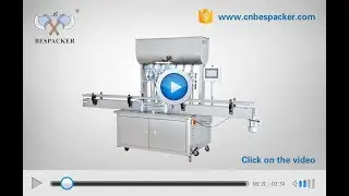 GT6T-1000 automatic 6 heads paste filler with auto paste feeder