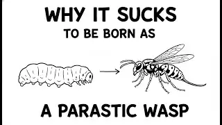 Why It Sucks to Be Born As a  Parasitic Wasp