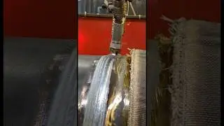 Sub arc welding chrome p91 #welding #subarc #subarcwelding #welder #pipewelding #fabrication