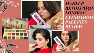 MAKEUP REVOLUTION LONDON SOPH x EXTRA SPICE EYE SHADOW PALETTE| BRAVE SPIRIT EYESHADOW REVIEW