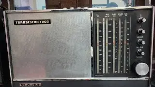 #Grundig radio model transistor-1000 made in Germany#