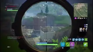 Awsome double bow snipe (Fortnite Battle Royal)