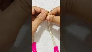 Trending necklace making tutorial#diy#trending#tutorial#necklacemaking#handmadejewelry#necklace